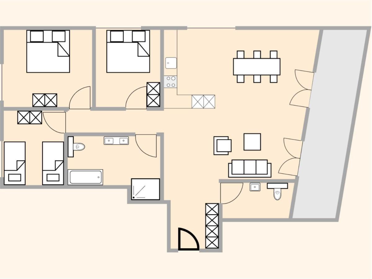 Exklusive 4.5 Zimmer Wohnung Fuer Familien Und Business Eschenz Zewnętrze zdjęcie